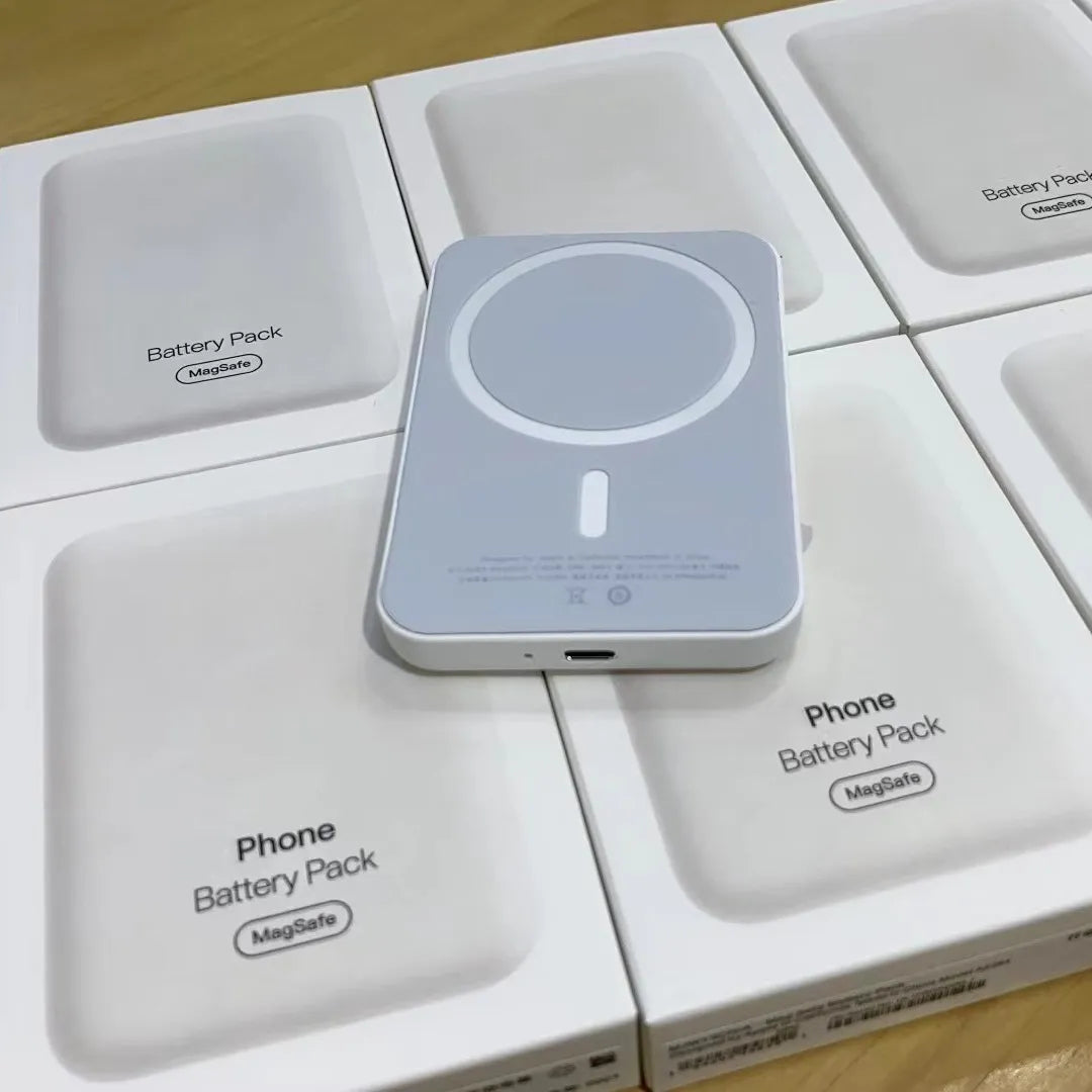 Magnetic 5000mAh Wireless Phone Charger